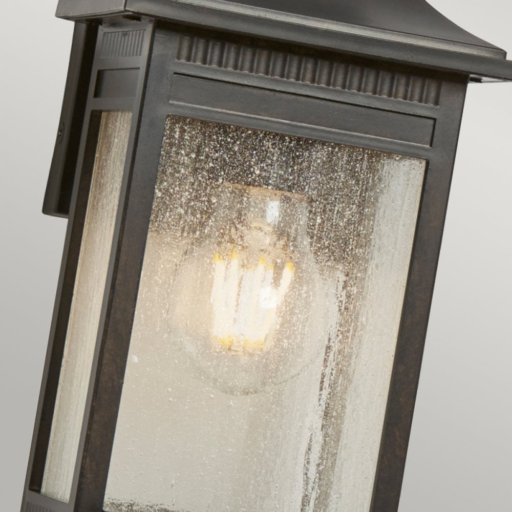 Livingston Small Coastal Wall Lantern in Imperial Bronze