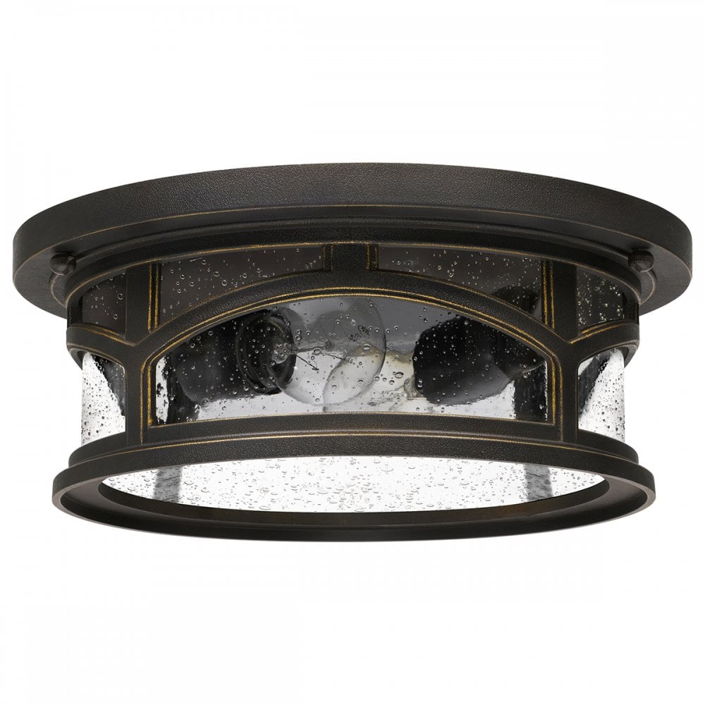 Marblehead 2 Light Flush Mount in Palladian Bronze