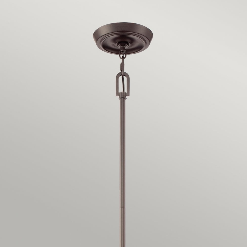 Penn Station Medium Pendant Light in Western Bronze