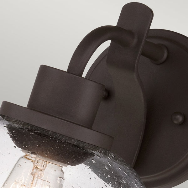 Trilogy Single Wall Light in Old Bronze