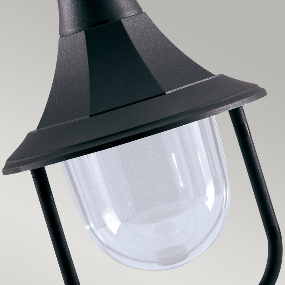 Shannon 1 Light Pedestal in Black