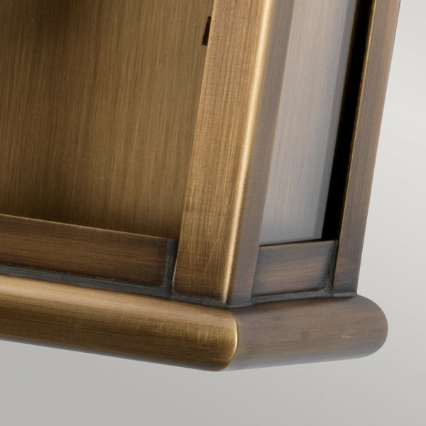 St Martins Solid Brass Outdoor Wall Lantern