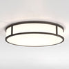 Mashiko Round 400 IP44 Ceiling Light in Bronze