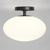 Zeppo IP44 Bathroom Ceiling Light in Matt Black