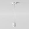 Track Pendant Suspension Kit in Matt White