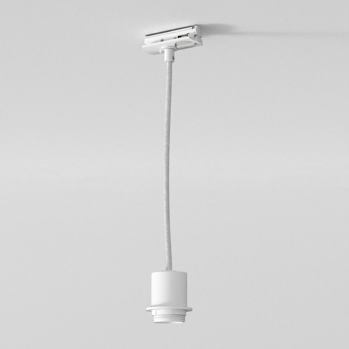 Track Pendant Suspension Kit in Matt White