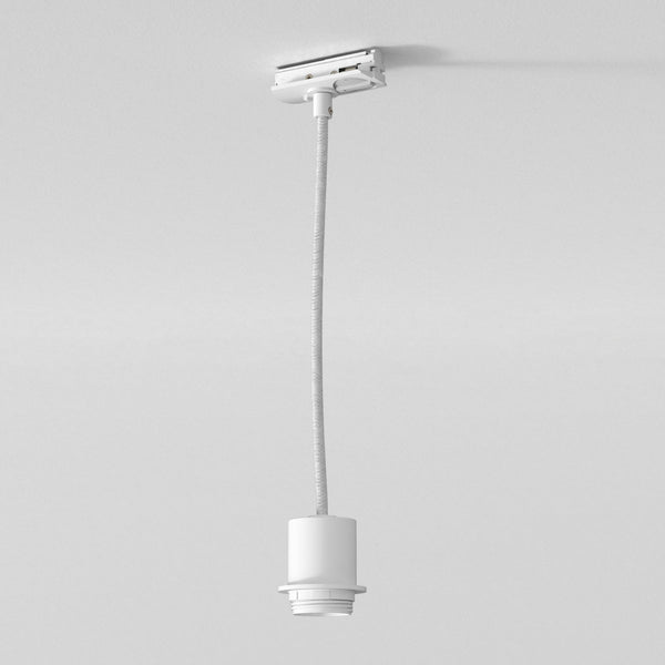 Track Pendant Suspension Kit in Matt White