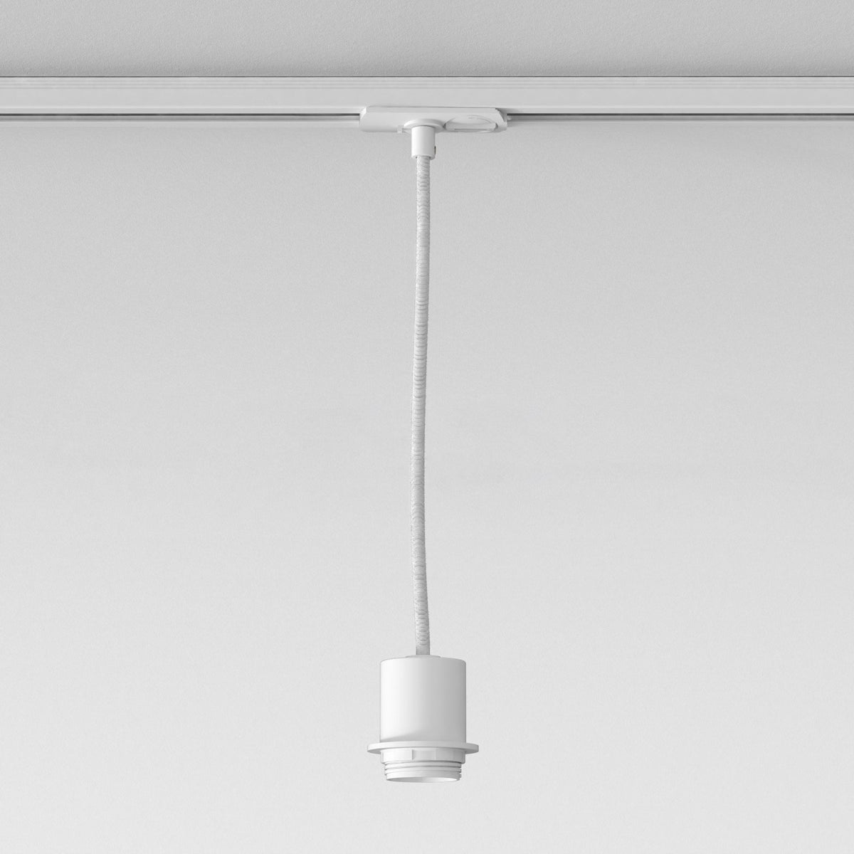 Track Pendant Suspension Kit in Matt White