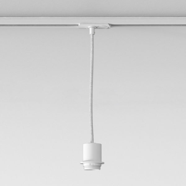 Track Pendant Suspension Kit in Matt White
