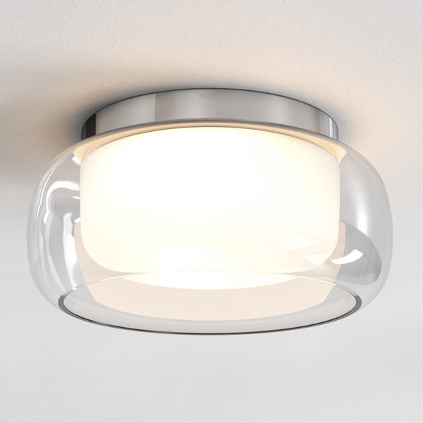 Aquina 360mm IP44 Ceiling Light in Polished Chrome