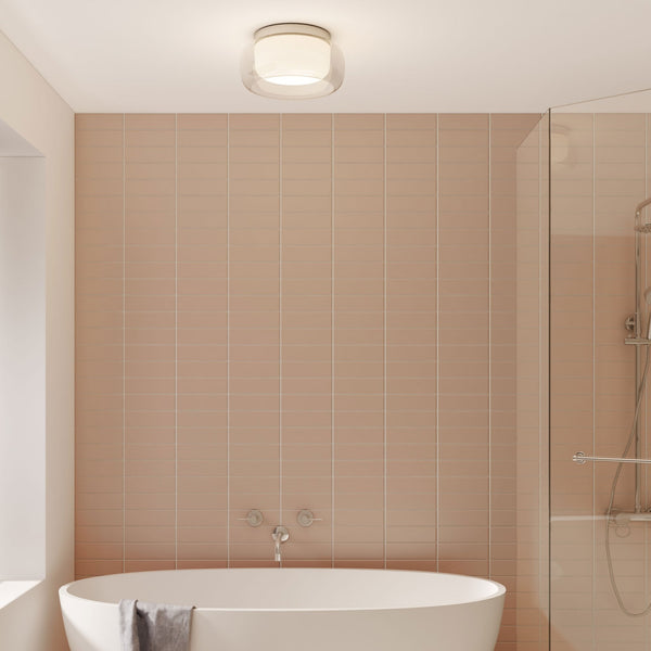 Aquina 360mm IP44 Ceiling Light in Polished Chrome