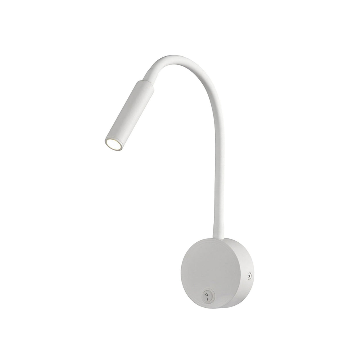 Boavista Wall Mounted Reading Light 3W LED in Matt White