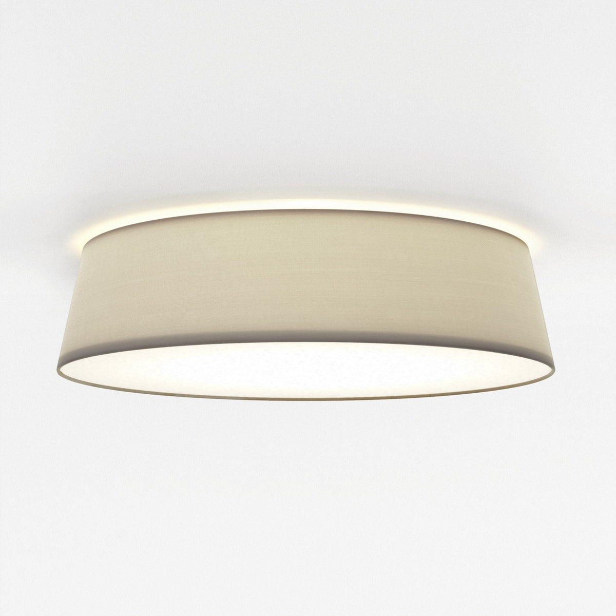 Fife 530mm Ceiling Light with Putty Fabric Shade