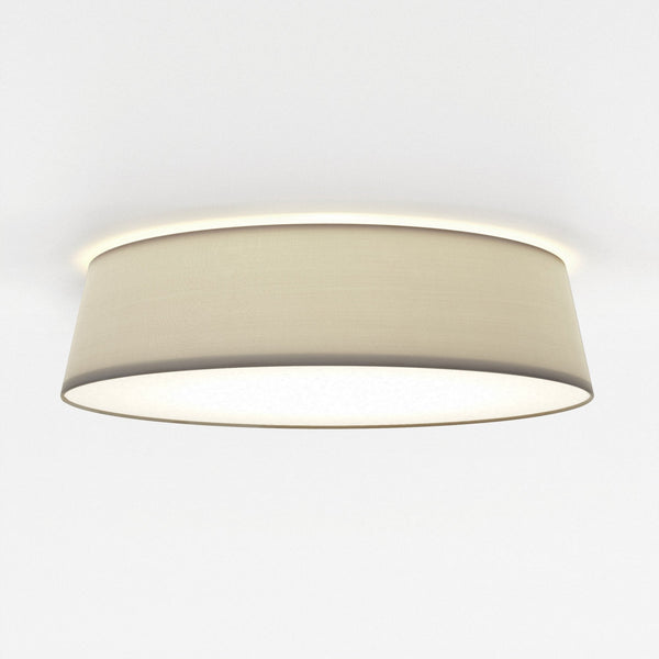 Fife 530mm Ceiling Light with Putty Fabric Shade