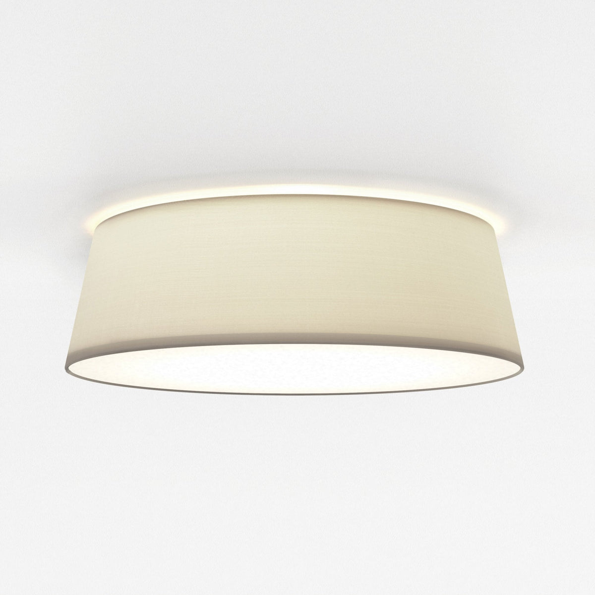 Fife 430mm Ceiling Light with Putty Fabric Shade