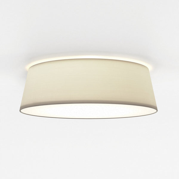 Fife 430mm Ceiling Light with Putty Fabric Shade