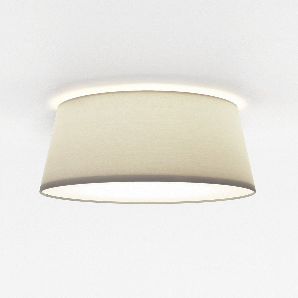 Fife 330mm Ceiling Light with Putty Fabric Shade