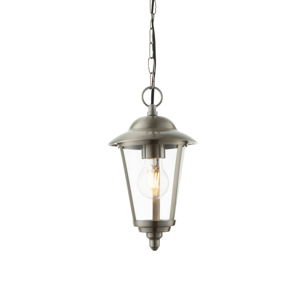 Klien Single Exterior IP20 Pendant in Polished Stainless Steel