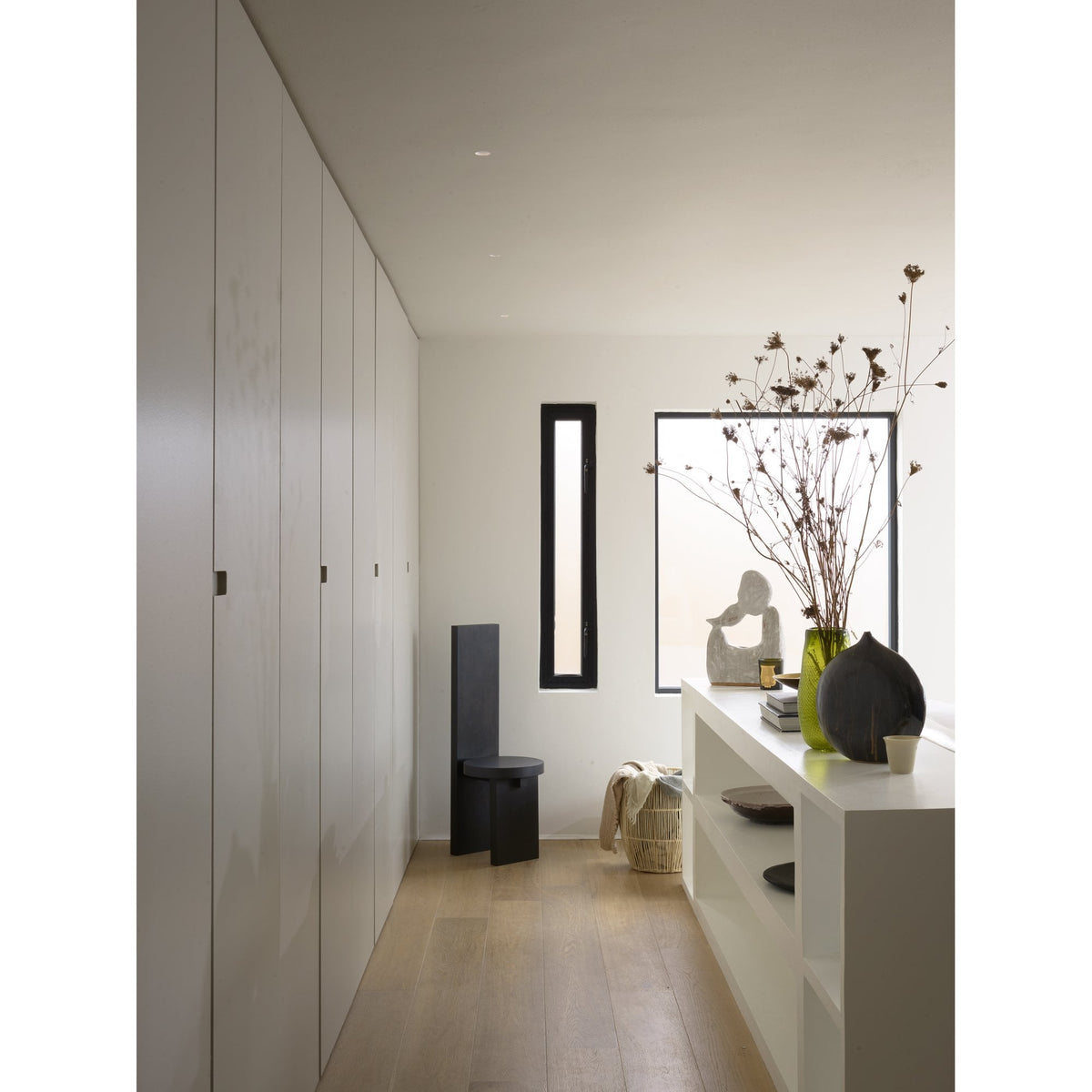 Trimless Mini Round Downlight in Matt White