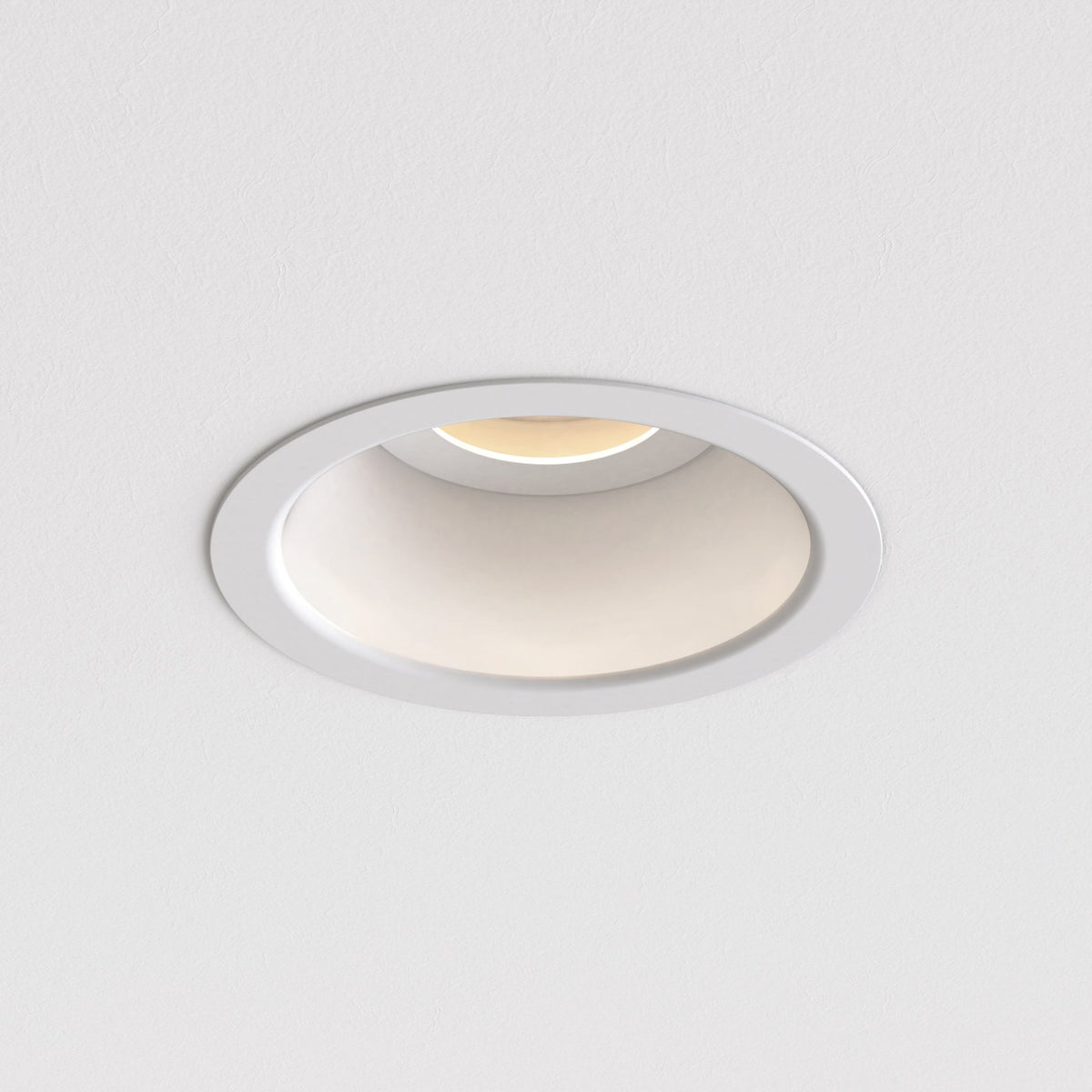 Minima Mini Round Downlight in Matt White