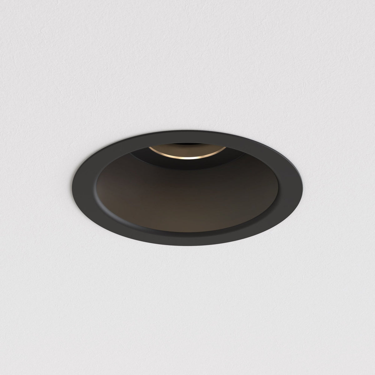Minima Mini Round Downlight in Matt Black