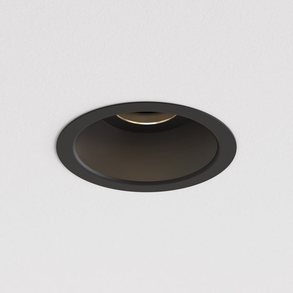 Minima Mini Round Downlight in Matt Black