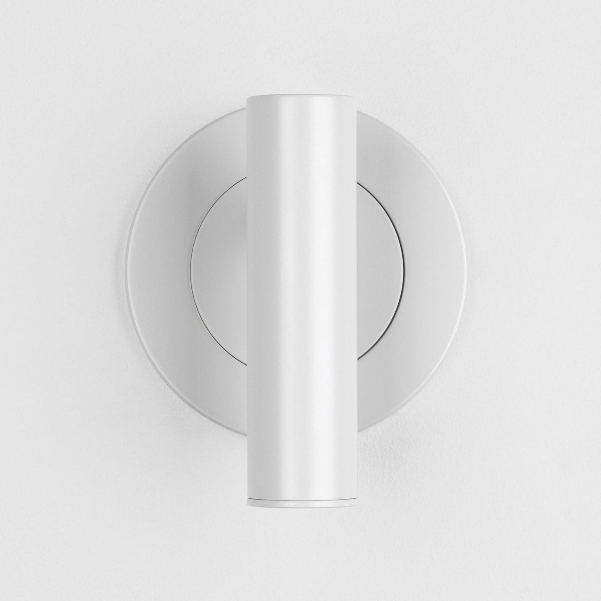 Enna Recess Round Switched Reading Light in White