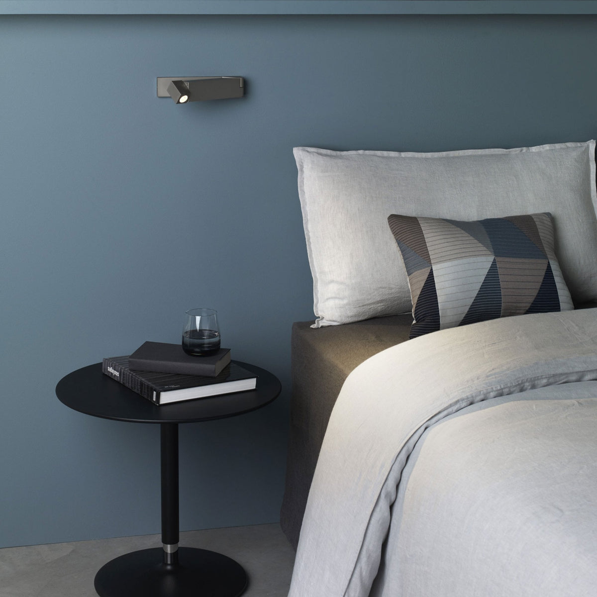 Tosca Switched LED Reading Wall Reading Light in Bronze