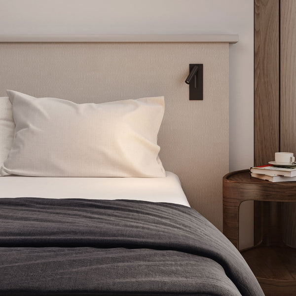 Fuse 3 Micro Switched LED Reading Light in Matt Black