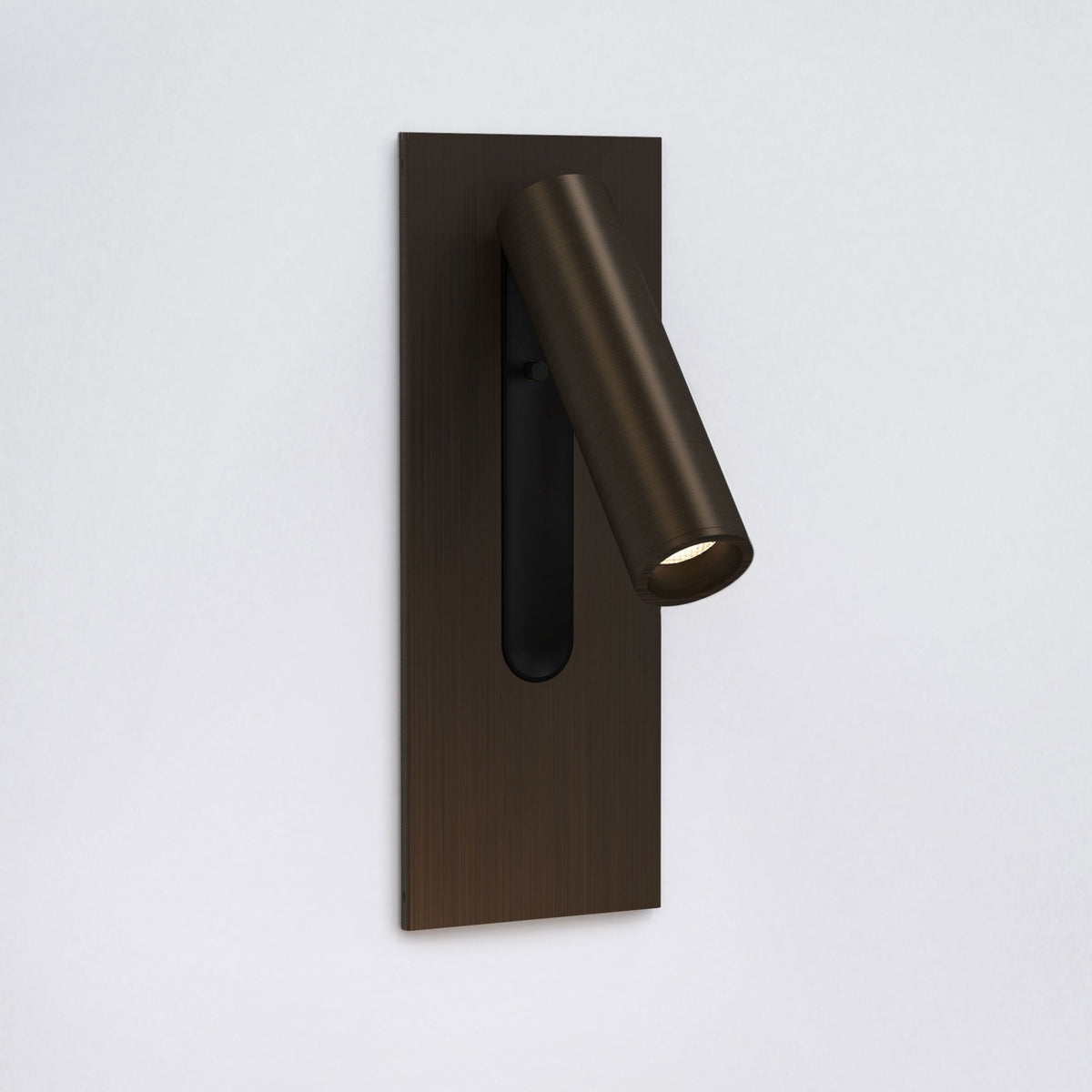 Fuse 3 Micro Switched LED Reading Light in Bronze