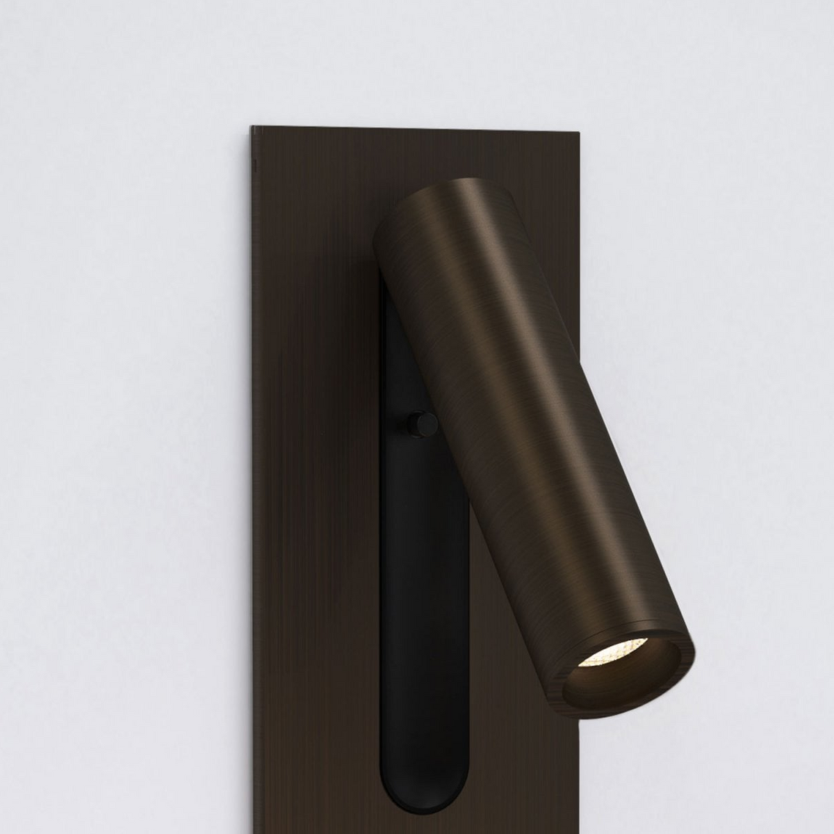 Fuse 3 Micro Switched LED Reading Light in Bronze