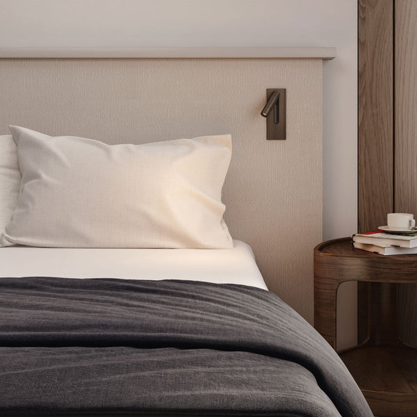 Fuse 3 Micro Switched LED Reading Light in Bronze