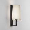 Riva 350 IP44 Wall Light in Matt Black