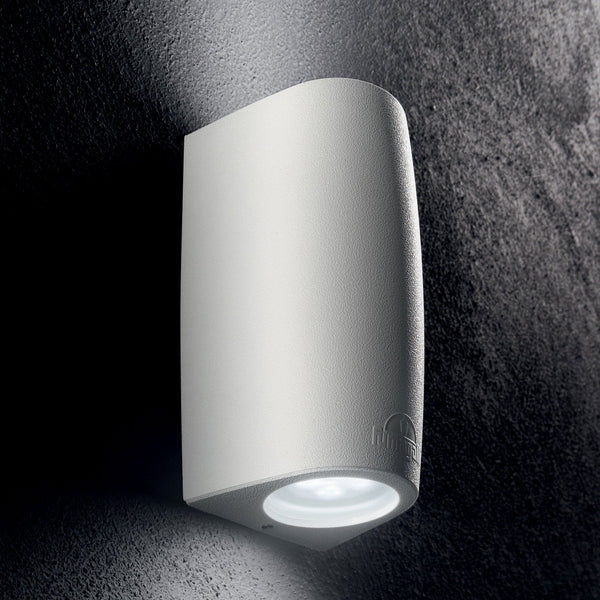 Marta 90 Coastal IP55 6w CCT LED Up and Down Wall Light in White