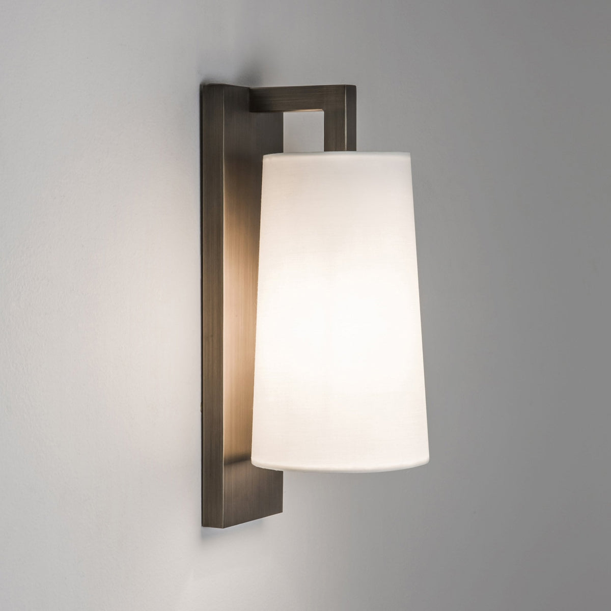 Cone 195 White Fabric Shade