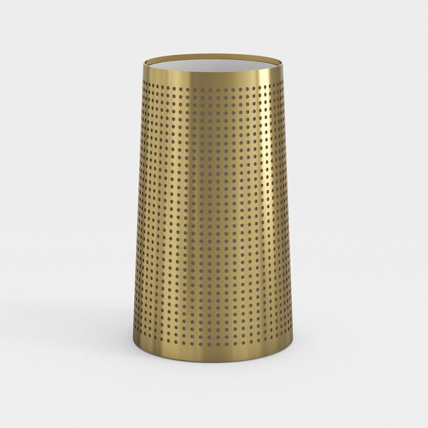 Cone 195 Shade in Natural Brass