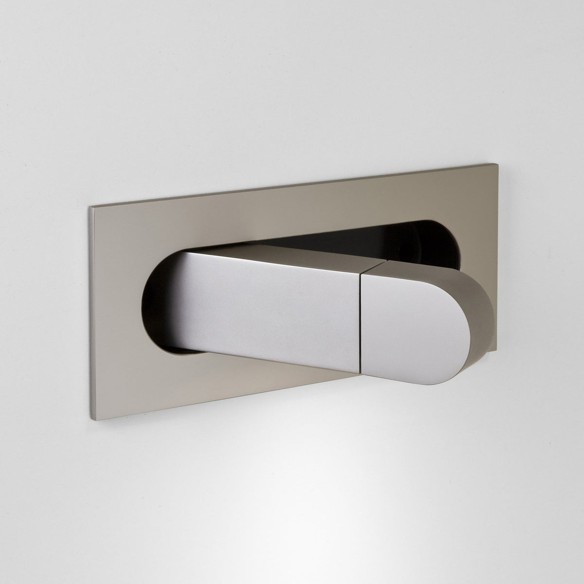 Digit LED II Switched Reading Light in Matt Nickel