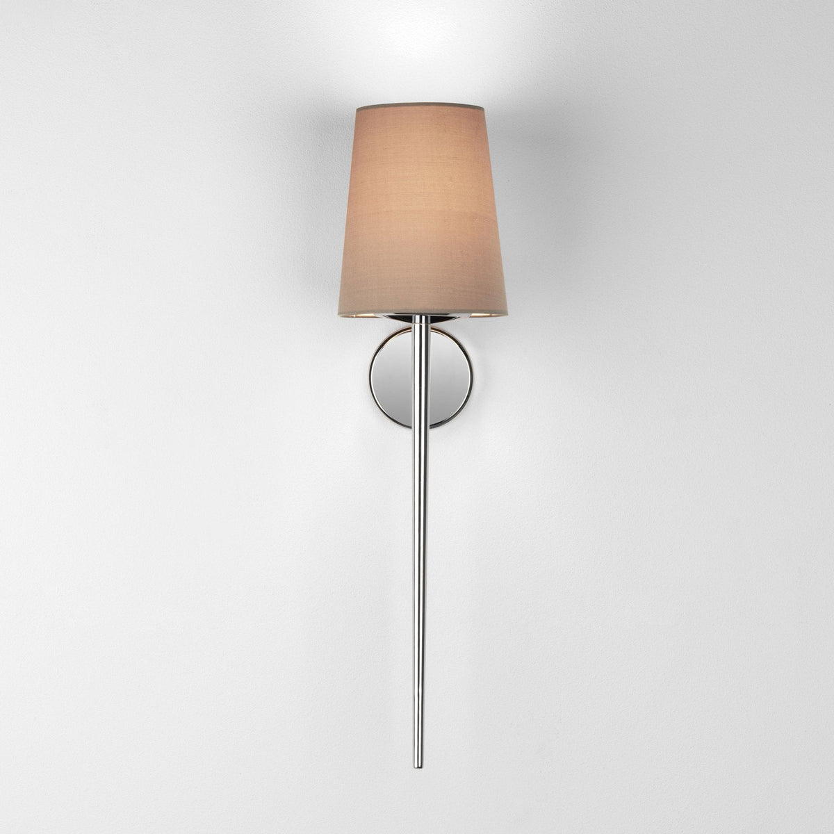 Beauville IP44 Wall Light in Polished Chrome