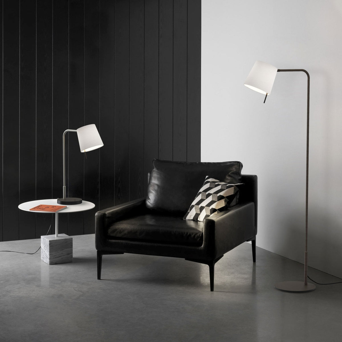 Mitsu Table Lamp in Bronze