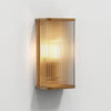 Avignon Square 300 Wall Light in Antique Brass