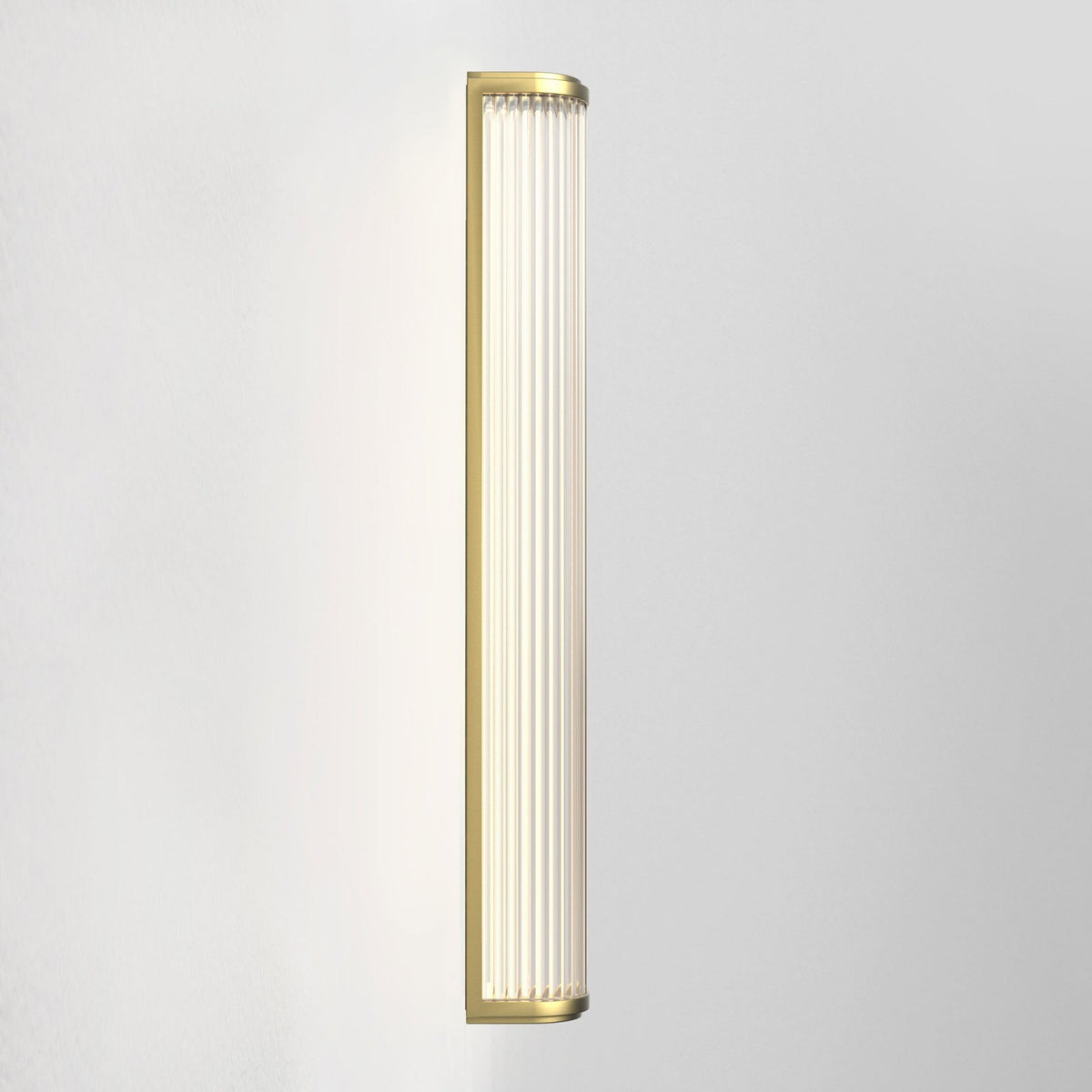 Versailles 600 LED IP44 Bathroom Wall Light in Matt Gold