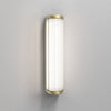Versailles 370 LED IP44 Bathroom Wall Light in Matt Gold