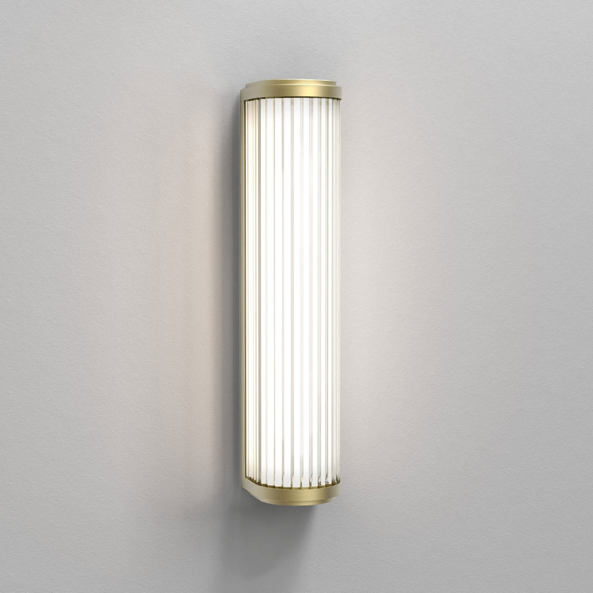 Versailles 370 LED IP44 Bathroom Wall Light in Matt Gold