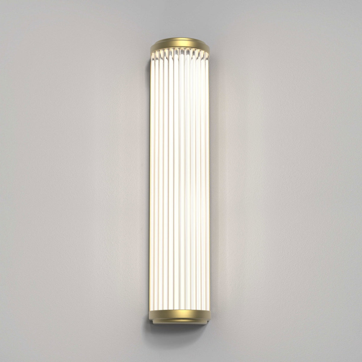 Versailles 370 LED IP44 Bathroom Wall Light in Matt Gold