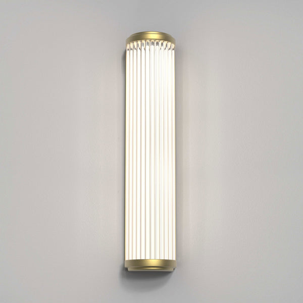Versailles 370 LED IP44 Bathroom Wall Light in Matt Gold