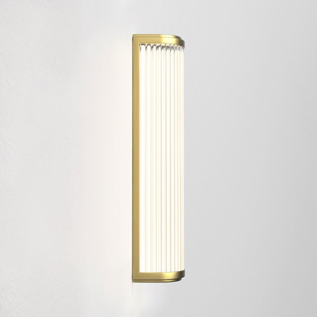 Versailles 370 LED IP44 Bathroom Wall Light in Matt Gold