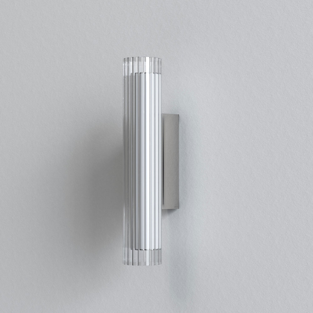 io 420 LED IP44 Wall Light in Polished Chrome