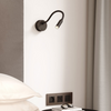 Lucca Surface Switched LED Reading Light in Matt Black