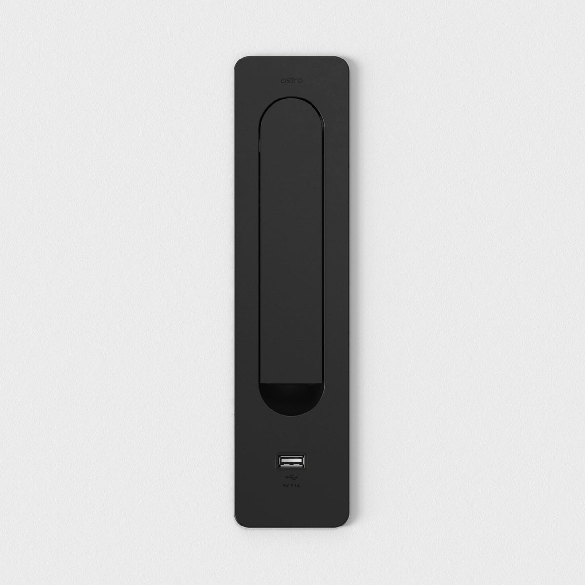 Keta USB-A Recessed Switched LED Reading Light in Matt Black