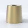 Tapered Drum 155 Steel Shade in Matt Gold